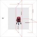 Построитель лазерных плоскостей ADA 3D Liner 3V